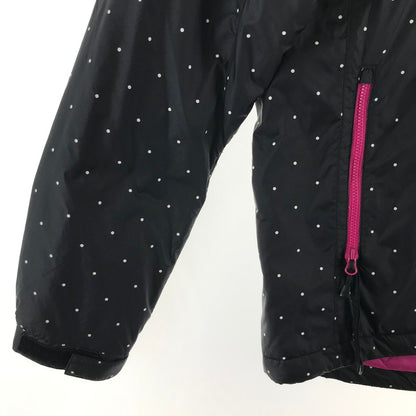 【中古品】【レディース】 COLUMBIA コロンビア ジャケット ブラック.ドット/SIZE:M/PL5762/フード/中綿 ※首汚れあり 169-260917-io-08-fuzh 万代Net店