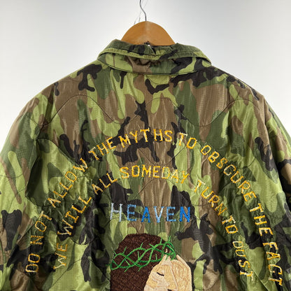 【中古品】【メンズ】 SAINT MICHAEL セントマイケル SM-A22-0000-036 ベトナム ジャンバー 23SS アウター コート ジャケット 古着 140-260603-mh-11-fuz サイズ：XL カラー：カモ 万代Net店