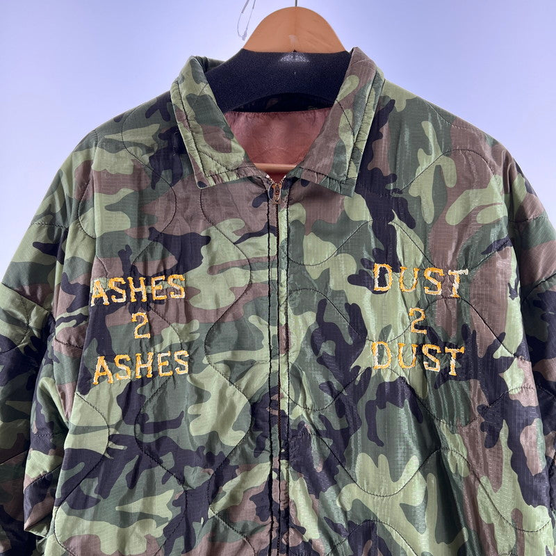 【中古品】【メンズ】 SAINT MICHAEL セントマイケル SM-A22-0000-036 ベトナム ジャンバー 23SS アウター コート ジャケット 古着 140-260603-mh-11-fuz サイズ：XL カラー：カモ 万代Net店