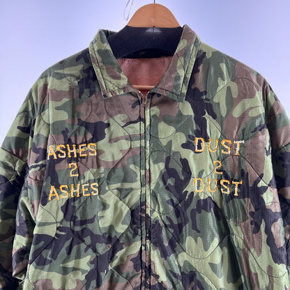 【中古品】【メンズ】 SAINT MICHAEL セントマイケル SM-A22-0000-036 ベトナム ジャンバー 23SS アウター コート ジャケット 古着 140-260603-mh-11-fuz サイズ：XL カラー：カモ 万代Net店