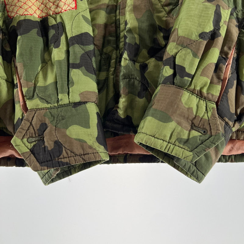 【中古品】【メンズ】 SAINT MICHAEL セントマイケル SM-A22-0000-036 ベトナム ジャンバー 23SS アウター コート ジャケット 古着 140-260603-mh-11-fuz サイズ：XL カラー：カモ 万代Net店