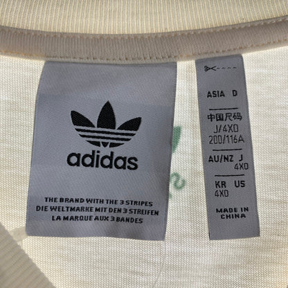 【中古品】【メンズ】 ADIDAS アディダス オリジナルス スタンスミス ロゴTシャツ 148-260803-ny-19-fuzh サイズ：4XO カラー：ホワイト 万代Net店