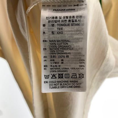 【中古品】【メンズ】 ADIDAS アディダス オリジナルス スタンスミス ロゴTシャツ 148-260803-ny-19-fuzh サイズ：4XO カラー：ホワイト 万代Net店