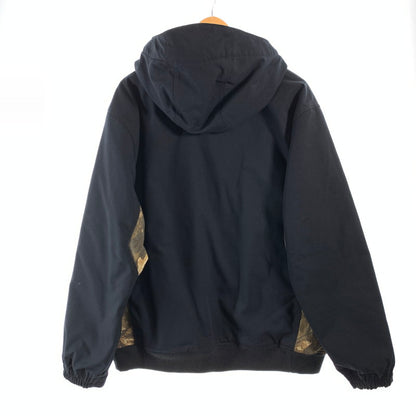 【中古品】【メンズ】 COLUMBIA コロンビア 裏フリース ジャケット ブルゾン ジップアップ ブランド 古着 144-260606-gm-33-fuz サイズ：L カラー：ブラック 万代Net店