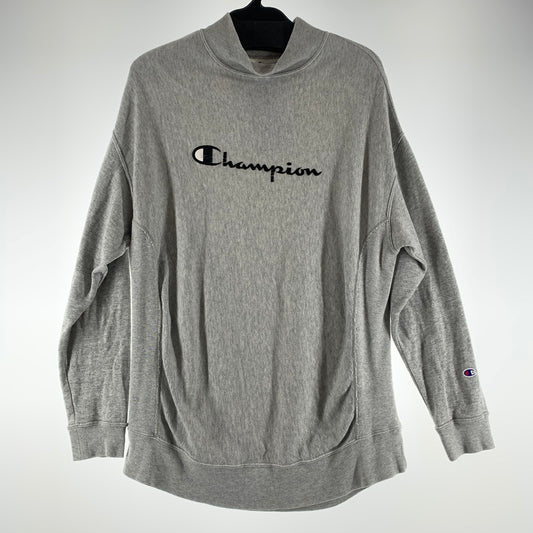 【中古品】【レディース】 CHAMPION チャンピオン スウェット グレー SIZE:M ※使用感有・ロゴひび割れあり 170-260702-io-21-fuzh 万代Net店