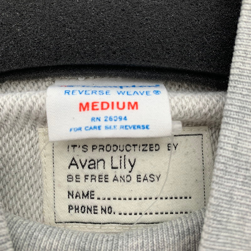 【中古品】【レディース】 CHAMPION チャンピオン スウェット グレー SIZE:M ※使用感有・ロゴひび割れあり 170-260702-io-21-fuzh 万代Net店