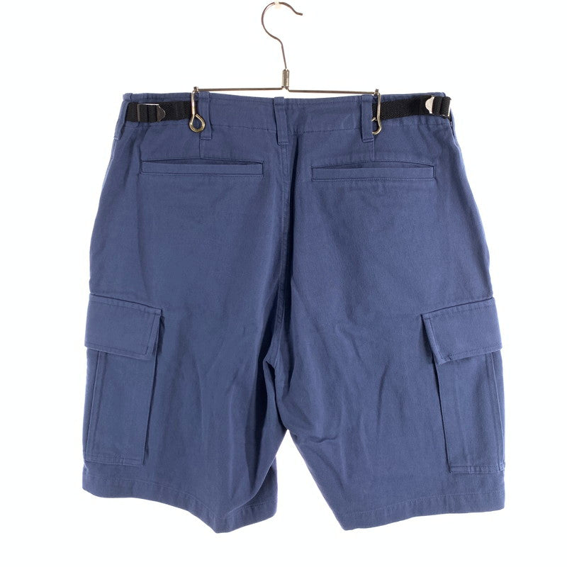 【中古品】【メンズ】 X-LARGE 101242031014 EMBROIDERED エクストララージ ハーフパンツ ショートパンツ ブランド 古着 153-260614-gm-20-fuz サイズ：W34 カラー：ネイビー 万代Net店