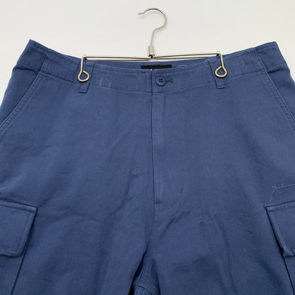 【中古品】【メンズ】 X-LARGE 101242031014 EMBROIDERED エクストララージ ハーフパンツ ショートパンツ ブランド 古着 153-260614-gm-20-fuz サイズ：W34 カラー：ネイビー 万代Net店