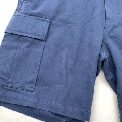 【中古品】【メンズ】 X-LARGE 101242031014 EMBROIDERED エクストララージ ハーフパンツ ショートパンツ ブランド 古着 153-260614-gm-20-fuz サイズ：W34 カラー：ネイビー 万代Net店