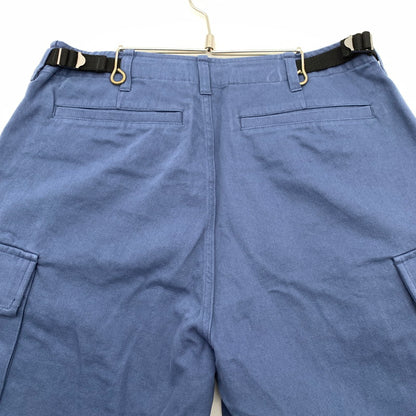 【中古品】【メンズ】 X-LARGE 101242031014 EMBROIDERED エクストララージ ハーフパンツ ショートパンツ ブランド 古着 153-260614-gm-20-fuz サイズ：W34 カラー：ネイビー 万代Net店