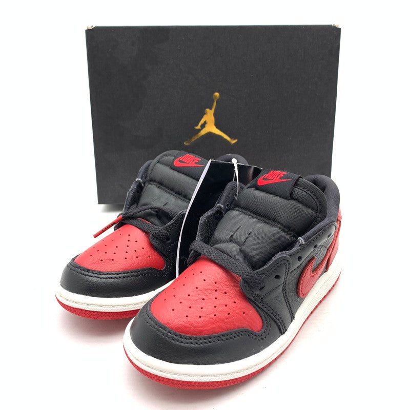 【中古美品】【キッズ】 NIKE ナイキ IW6279-001 AIR JORDAN 1 LOW OG エアジョーダン1 スニーカー 173-260923-gm-39-fuzh サイズ：15cm カラー：ブラック レッド 万代Net店