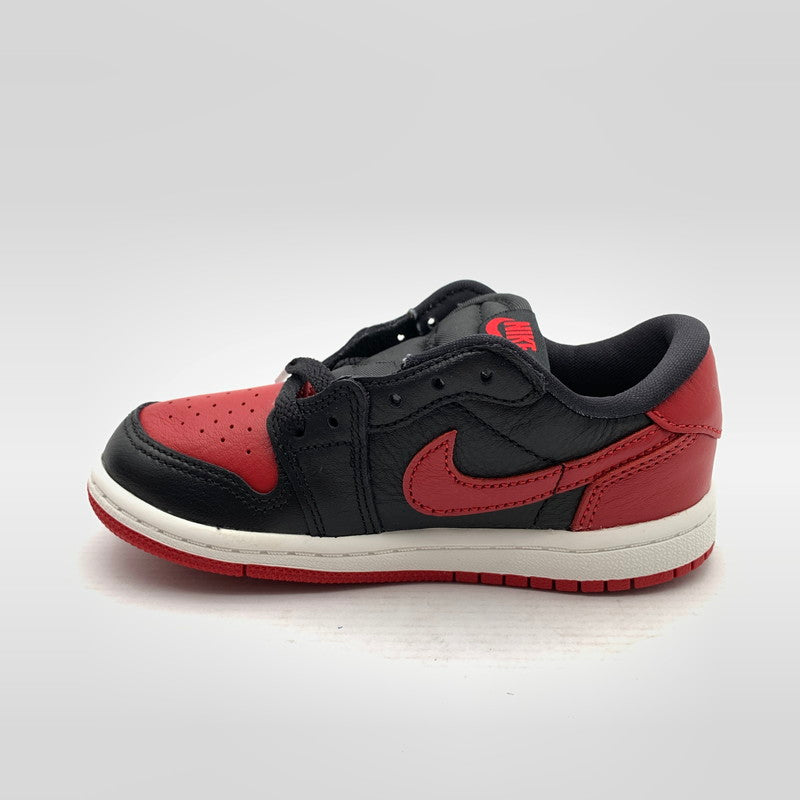 【中古美品】【キッズ】 NIKE ナイキ IW6279-001 AIR JORDAN 1 LOW OG エアジョーダン1 スニーカー 173-260923-gm-39-fuzh サイズ：15cm カラー：ブラック レッド 万代Net店