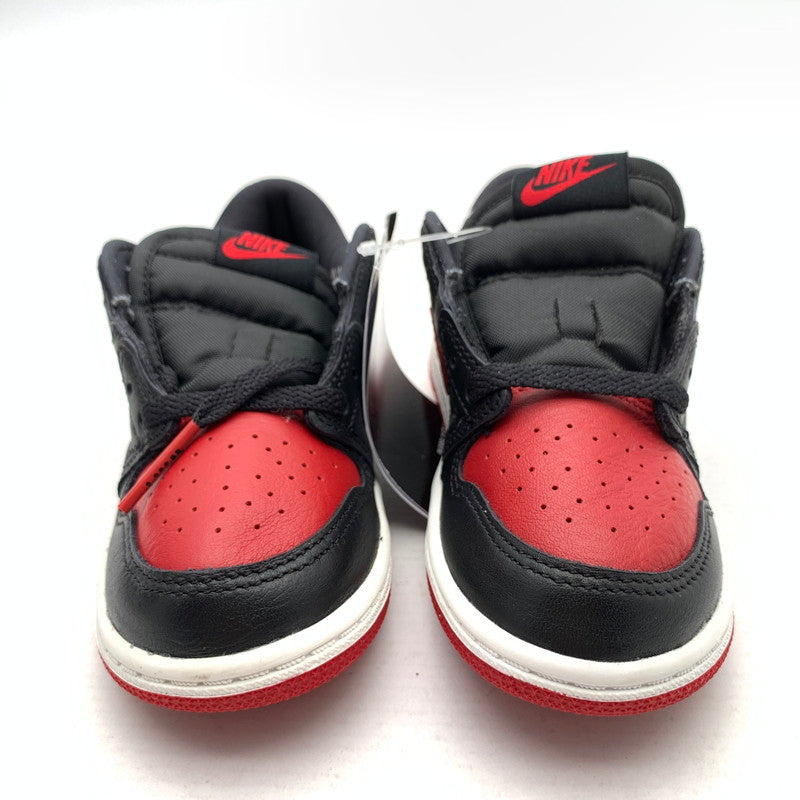 【中古美品】【キッズ】 NIKE ナイキ IW6279-001 AIR JORDAN 1 LOW OG エアジョーダン1 スニーカー 173-260923-gm-39-fuzh サイズ：15cm カラー：ブラック レッド 万代Net店