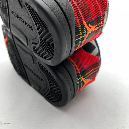 【中古美品】【キッズ】 NIKE ナイキ FD4813-008 AIR JORDAN５RETRO ”PLAID" MULTI CHECK SIZE:14.0cm 黒タグ・箱有 ※黒タグ・箱傷みあり 173-260811-io-60-fuzh カラー：マルチチェック 万代Net店