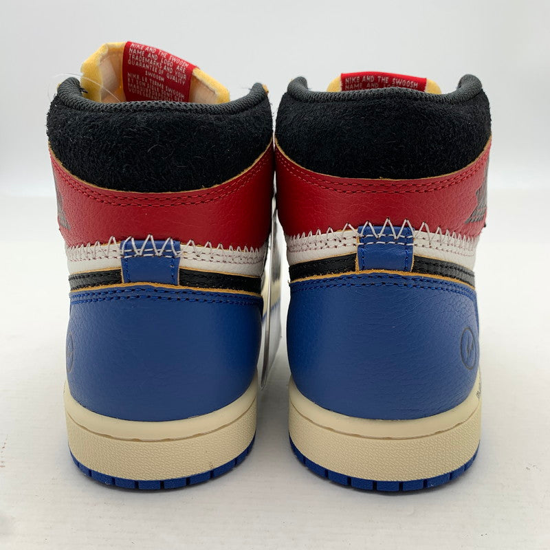 【中古美品】【レディース】 NIKE×UNION×FRAGMENT DESIGN IO7847-002 AIR JORDAN 1 HIGH OG フラグメントデザイン × ユニオン × ナイキ エアジョーダン1 ハイ 166-260628-gm-29-fuz サイズ：23.5cm カラー：ブラック 万代Net店
