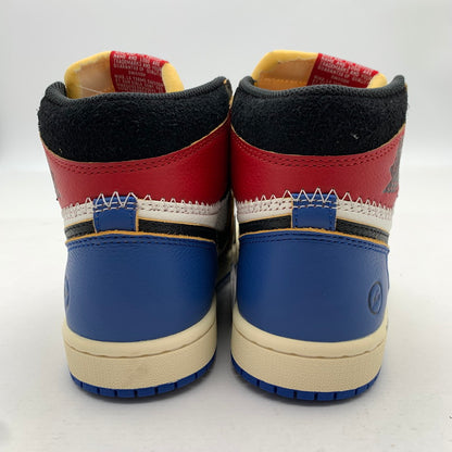 【中古美品】【レディース】 NIKE×UNION×FRAGMENT DESIGN IO7847-002 AIR JORDAN 1 HIGH OG フラグメントデザイン × ユニオン × ナイキ エアジョーダン1 ハイ 166-260628-gm-35-fuz サイズ：23.5cm カラー：ブラック 万代Net店