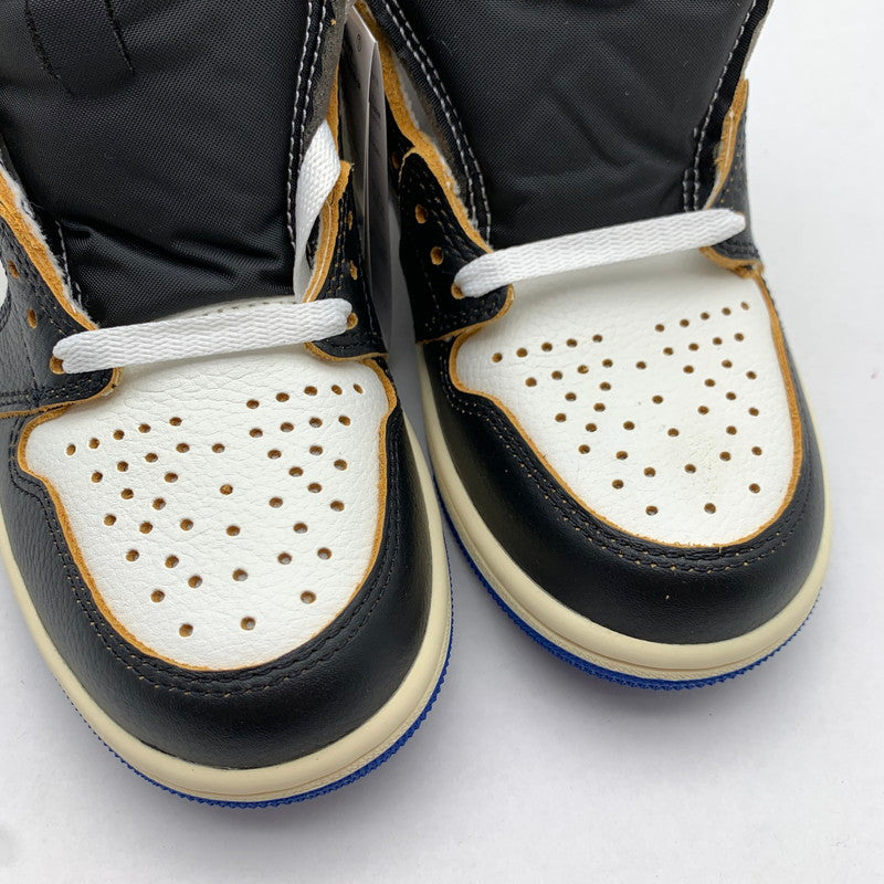 【中古美品】【レディース】 NIKE×UNION×FRAGMENT DESIGN IO7847-002 AIR JORDAN 1 HIGH OG フラグメントデザイン × ユニオン × ナイキ エアジョーダン1 ハイ 166-260628-gm-35-fuz サイズ：23.5cm カラー：ブラック 万代Net店