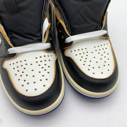 【中古美品】【レディース】 NIKE×UNION×FRAGMENT DESIGN IO7847-002 AIR JORDAN 1 HIGH OG フラグメントデザイン × ユニオン × ナイキ エアジョーダン1 ハイ 166-260628-gm-35-fuz サイズ：23.5cm カラー：ブラック 万代Net店