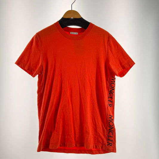 【中古品】【メンズ】 MONCLER モンクレール F10918C72010 SS TEE 半袖 Tシャツ トップス 古着 141-260603-mh-01-fuz サイズ：M カラー：オレンジ 万代Net店