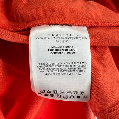 【中古品】【メンズ】 MONCLER モンクレール F10918C72010 SS TEE 半袖 Tシャツ トップス 古着 141-260603-mh-01-fuz サイズ：M カラー：オレンジ 万代Net店