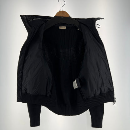 【中古品】【メンズ】 MONCLER モンクレール D20919402800-94789 MAGLIONE TRICOT CARDIGAN ダウン ジャケット ニット アウター コート 古着 141-260603-mh-09-fuz サイズ：S カラー：ブラック 万代Net店