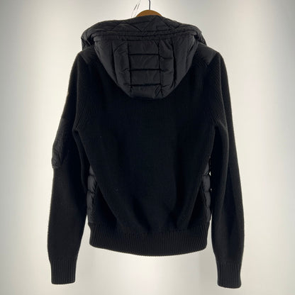 【中古品】【メンズ】 MONCLER モンクレール D20919402800-94789 MAGLIONE TRICOT CARDIGAN ダウン ジャケット ニット アウター コート 古着 141-260603-mh-09-fuz サイズ：S カラー：ブラック 万代Net店