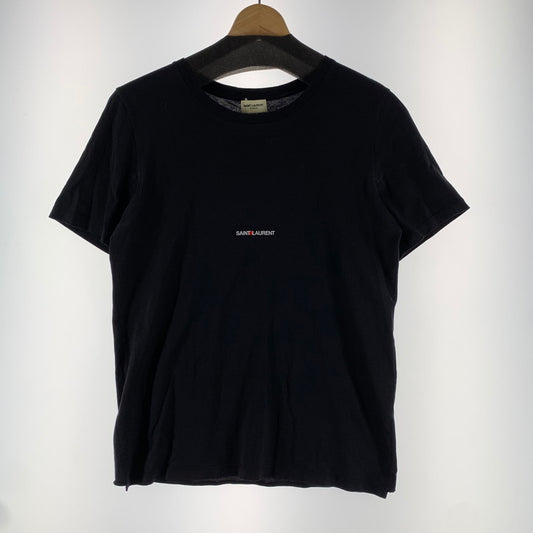 【中古品】【メンズ】 SAINT LAUREN PARIS サンローラン 464572 SS TEE 半袖 Tシャツ トップス 古着 141-260607-mh-30-fuz サイズ：S カラー：ブラック 万代Net店