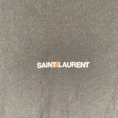 【中古品】【メンズ】 SAINT LAUREN PARIS サンローラン 464572 SS TEE 半袖 Tシャツ トップス 古着 141-260607-mh-30-fuz サイズ：S カラー：ブラック 万代Net店