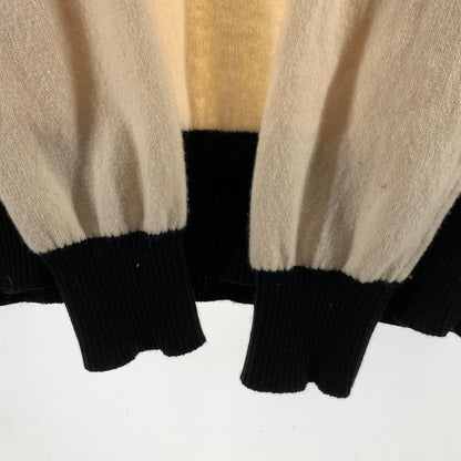 【中古品】【メンズ】 BALMAIN バルマン LOGO KNIT ロゴ ニット セーター トップス 長袖 古着 141-260607-mh-28-fuz サイズ：XS カラー：ホワイト レッド 万代Net店