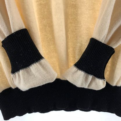 【中古品】【メンズ】 BALMAIN バルマン LOGO KNIT ロゴ ニット セーター トップス 長袖 古着 141-260607-mh-28-fuz サイズ：XS カラー：ホワイト レッド 万代Net店