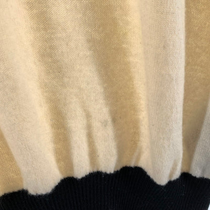 【中古品】【メンズ】 BALMAIN バルマン LOGO KNIT ロゴ ニット セーター トップス 長袖 古着 141-260607-mh-28-fuz サイズ：XS カラー：ホワイト レッド 万代Net店