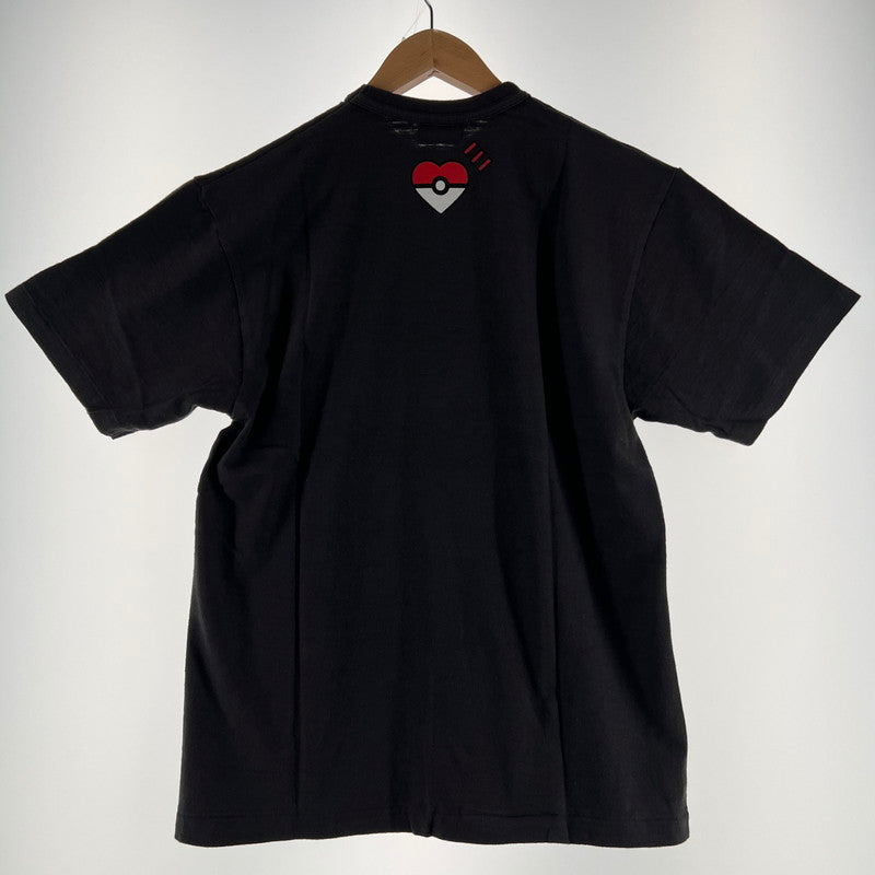 【中古品】【メンズ】 HUMAN MADE × POKEMON ヒューマンメイド ポケモン コラボ XX30TE003 SS TEE 半袖 Tシャツ トップス 古着 142-260603-mh-03-fuz サイズ：M カラー：ブラック 万代Net店