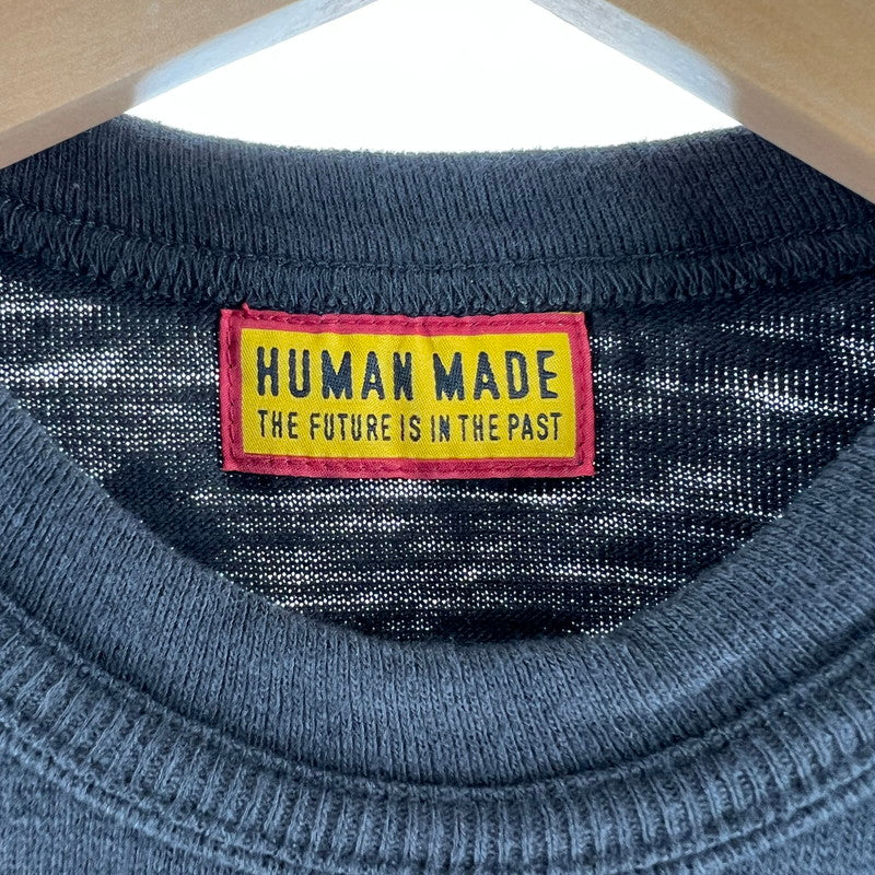 【中古品】【メンズ】 HUMAN MADE × POKEMON ヒューマンメイド ポケモン コラボ XX30TE003 SS TEE 半袖 Tシャツ トップス 古着 142-260603-mh-03-fuz サイズ：M カラー：ブラック 万代Net店