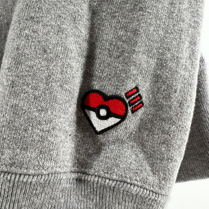 【中古品】【メンズ】 HUMAN MADE × POKEMON ヒューマンメイド ポケモン コラボ XX30CS006 HEAVY WEIGHT HOODIE ヘビーウェイト フーディ パーカー トップス 古着 141-260603-mh-04-fuz サイズ：M カラー：グレー 万代Net店