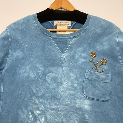 【中古品】【メンズ】 REMI RELIEF SWEATSHIRT レミリリーフ スウェット ブランド 古着 140-260606-gm-27-fuz サイズ：S カラー：ブルー タイダイ 万代Net店