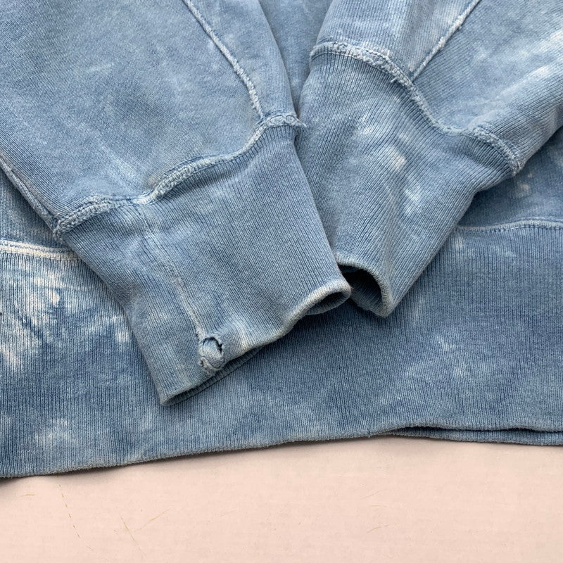 【中古品】【メンズ】 REMI RELIEF SWEATSHIRT レミリリーフ スウェット ブランド 古着 140-260606-gm-27-fuz サイズ：S カラー：ブルー タイダイ 万代Net店