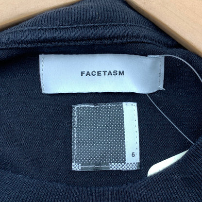 【中古品】【メンズ】 FACETASM SR0-TEE-U03 MUSHROOM TEE ファセッタズム 半袖Tシャツ オーバーサイズ ブランド 古着 140-260606-gm-26-fuz サイズ：05 カラー：ブラック 万代Net店