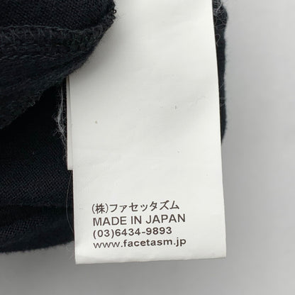 【中古品】【メンズ】 FACETASM SR0-TEE-U03 MUSHROOM TEE ファセッタズム 半袖Tシャツ オーバーサイズ ブランド 古着 140-260606-gm-26-fuz サイズ：05 カラー：ブラック 万代Net店