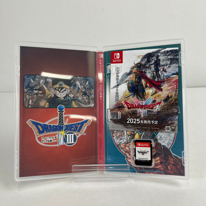 【中古美品】 Nintendo Switch ニンテンドー スイッチ ソフト ドラゴンクエストlll そして伝説へ… [CERO区分_B / 12歳以上対象] 029-260607-mh-03-fuz 万代Net店