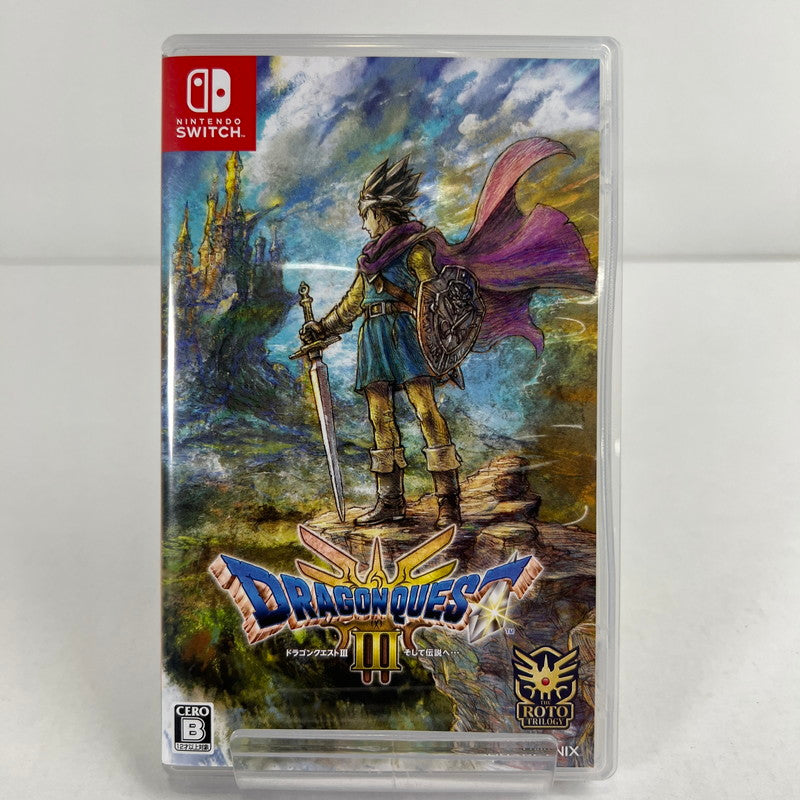 【中古美品】 Nintendo Switch ニンテンドー スイッチ ソフト ドラゴンクエストlll そして伝説へ… [CERO区分_B / 12歳以上対象] 029-260607-mh-03-fuz 万代Net店