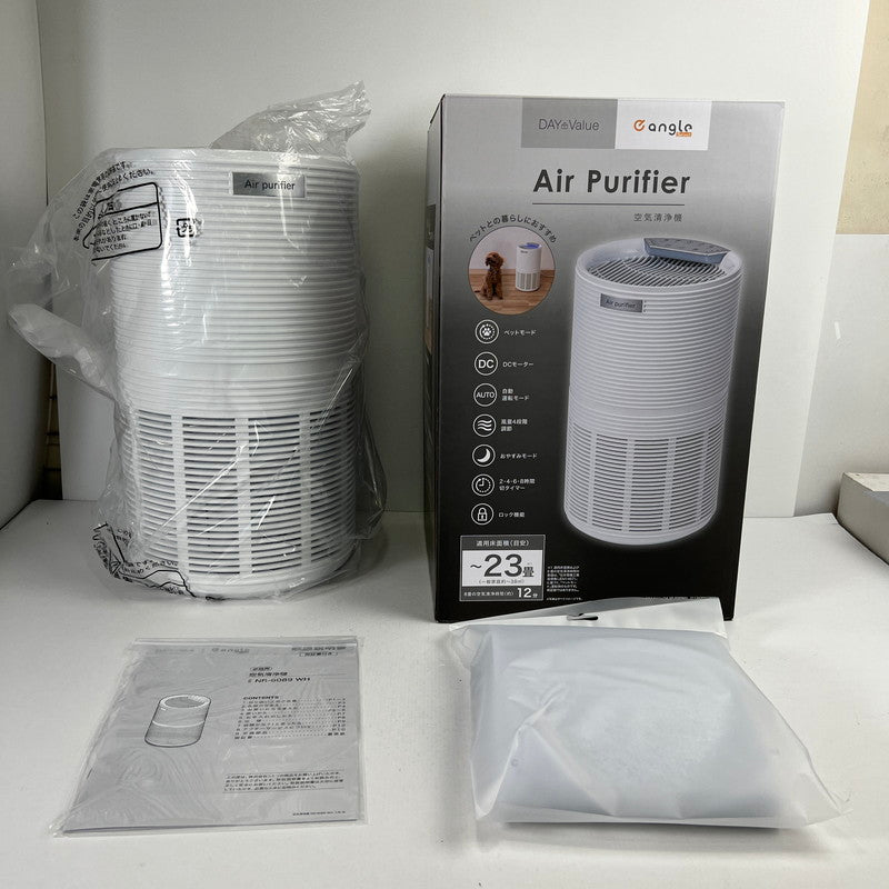 【中古美品】 NITORI ニトリ 空気清浄機 Air Purifier DCモーター NR-6089WH 099-260607-mh-15-fuz 万代Net店
