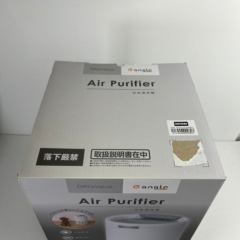 【中古美品】 NITORI ニトリ 空気清浄機 Air Purifier DCモーター NR-6089WH 099-260607-mh-15-fuz 万代Net店