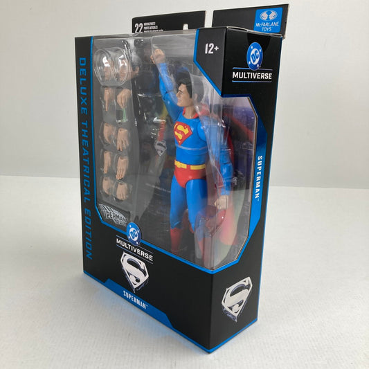 【中古品】 未開封 スーパーマン デラックス・シアトリカル・エディション DCマルチバース 7インチ・アクションフィギュア アメコミ ※箱破れあり 055-260721-io-77-fuzh 万代Net店