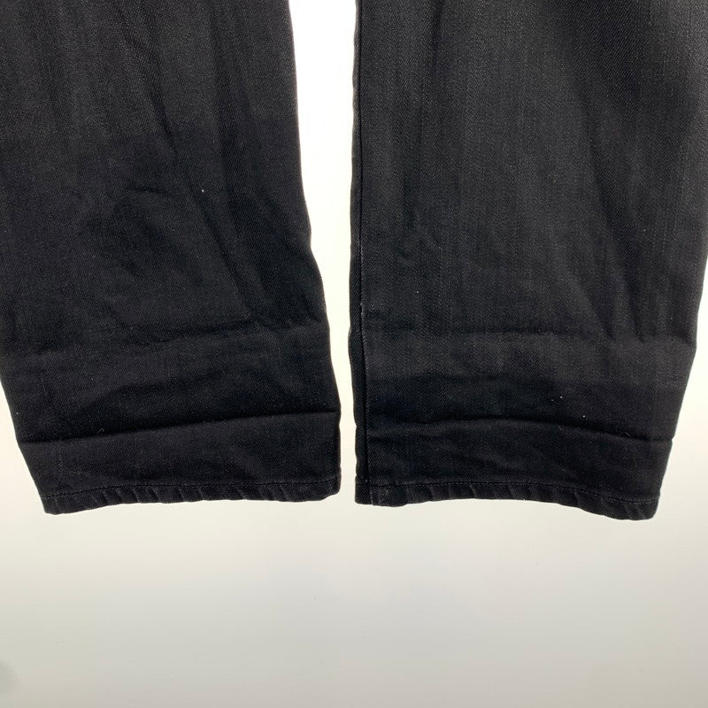 【中古品】【メンズ】 MARITHE FRANCOIS GIRBAUD マリテ フランソワ ジルボー デニム パンツ ジーンズ ボトムス 古着 156-260608-mh-12-fuzh サイズ：LL カラー：ブラック 万代Net店