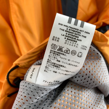 【中古品】【メンズ】 ADIDAS アディダス JACKET ナイロンジャケット ORANGE SIZE:O NYLON 148-260920-io-12-fuzh カラー：オレンジ 万代Net店