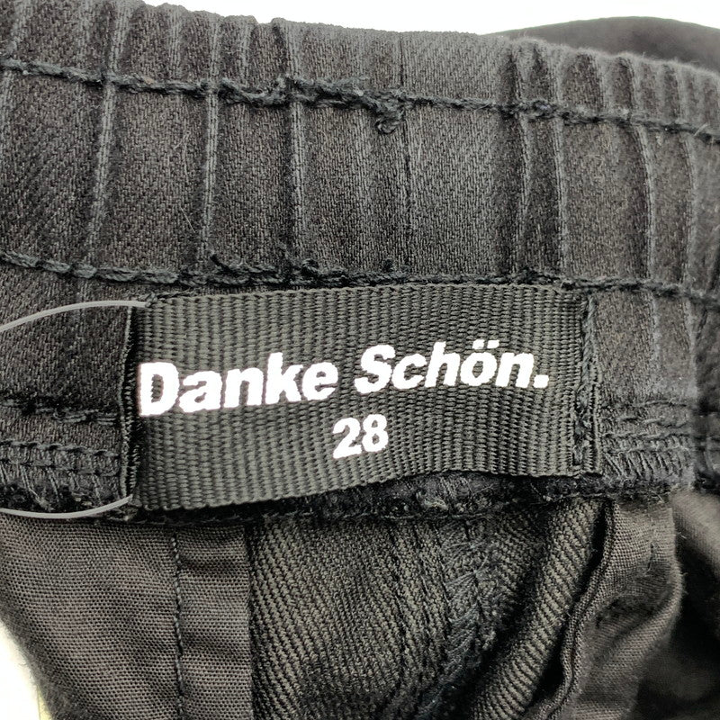 【中古品】【メンズ】 DANKE SCHON CARGO PANTS ダンケシェーン カーゴパンツ ボトムス ブランド 古着 153-260614-gm-19-fuz サイズ：28 カラー：ブラック 万代Net店