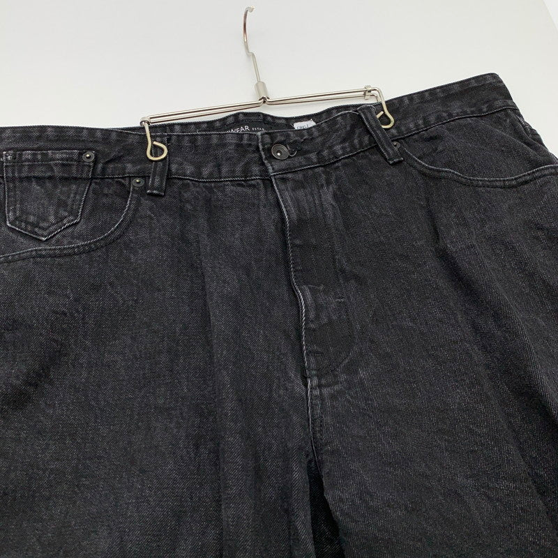 【中古品】【メンズ】 ROCAWEAR ロカウェア デニムパンツ ジーンズ ブランド 古着 ボトムス 153-260606-gm-03-fuz サイズ：W44 カラー：ブラック 万代Net店