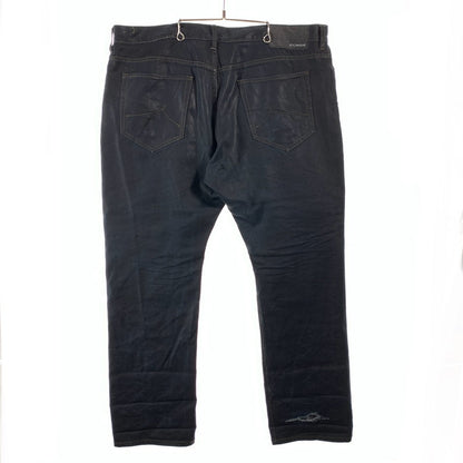 【中古品】【メンズ】 ROCAWEAR ロカウェア デニムパンツ ジーンズ ブランド 古着 ボトムス 153-260606-gm-02-fuz サイズ：W42 カラー：インディゴ ブラック 万代Net店