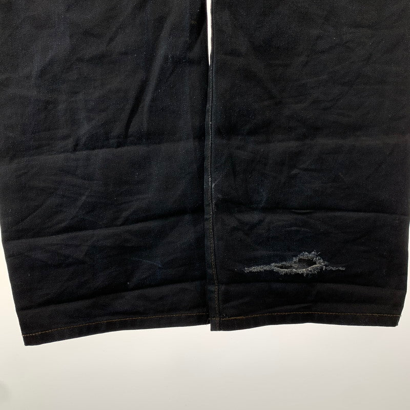 【中古品】【メンズ】 ROCAWEAR ロカウェア デニムパンツ ジーンズ ブランド 古着 ボトムス 153-260606-gm-02-fuz サイズ：W42 カラー：インディゴ ブラック 万代Net店