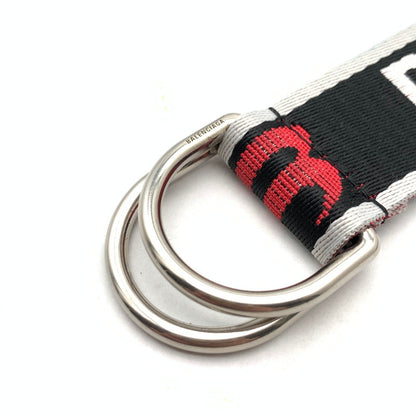 【中古品】【メンズ】 BALENCIAGA 703137 D RING BELT バレンシアガ Dリングベルト ナイロンベルト ブランド 古着 182-260606-gm-20-fuz カラー：ブラック 万代Net店